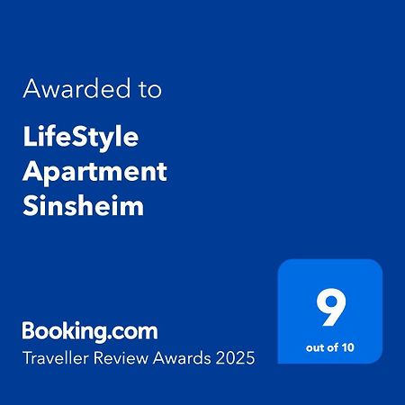 Lifestyle Apartment Синшайм Екстериор снимка